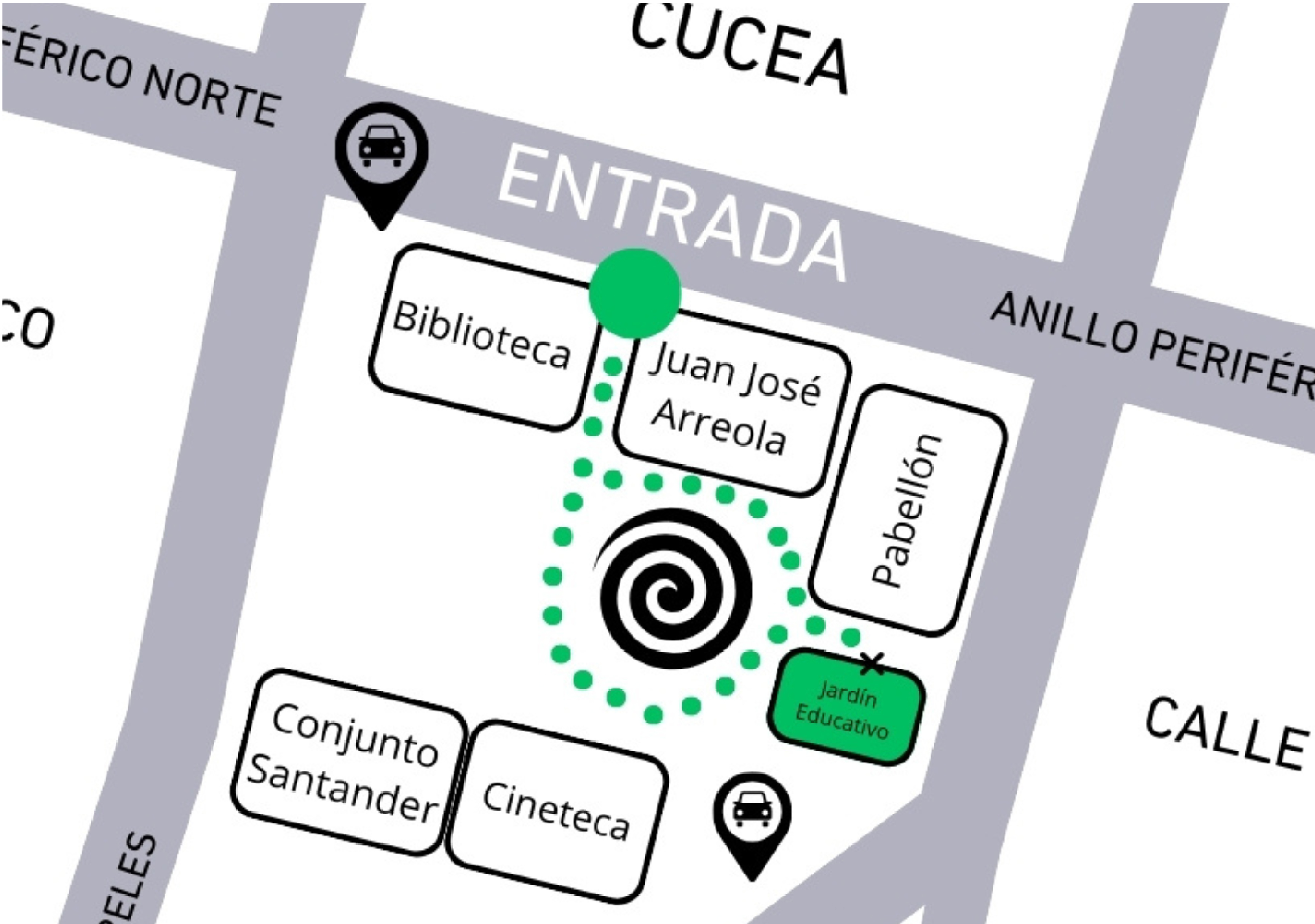 Mapa del Jardín Educativo