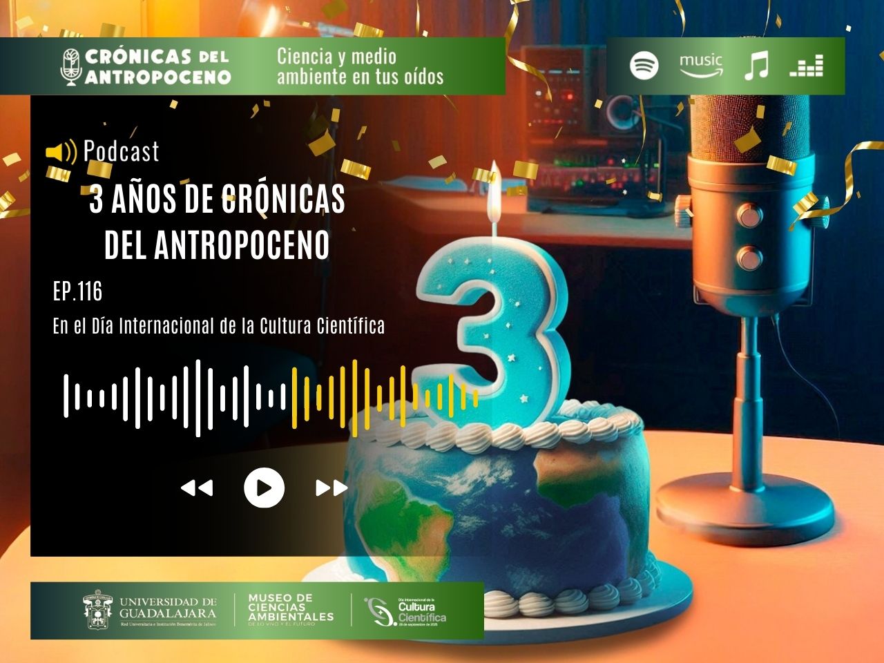 3 AÑOS DE CRÓNICAS DEL ANTROPOCENO